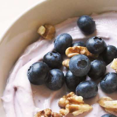 Blueberry Walnut Parfait