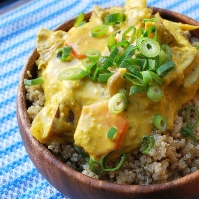 Green Curry & Quinoa