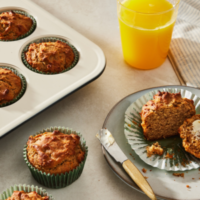 Maple Almond Butter Muffins