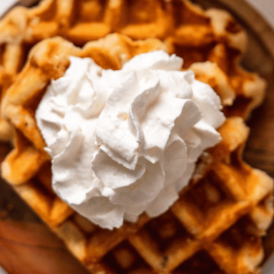 gingerbread waffles