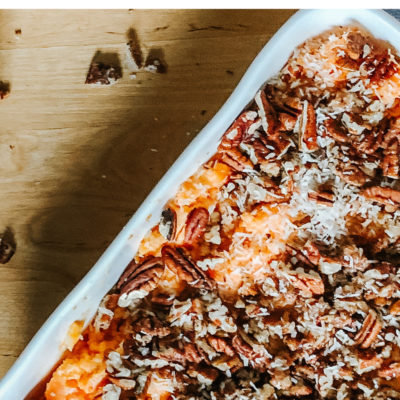 Sweet Potato & Coconut Casserole