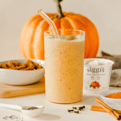 pumpkin turmeric smoothie